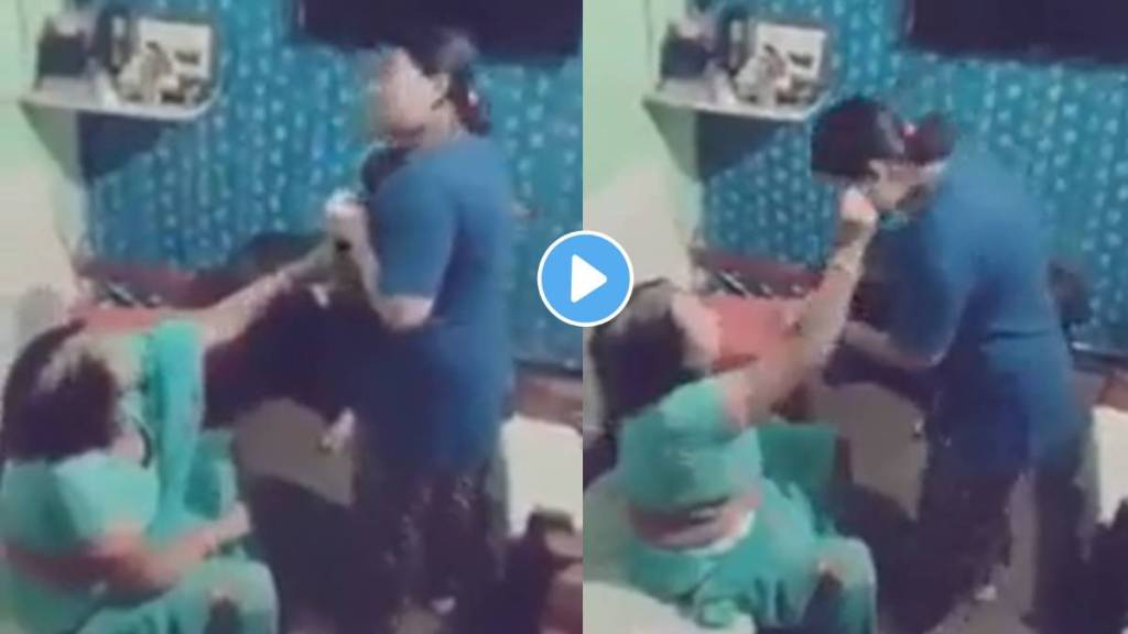Daughter in law slapped mother in law Kalesh video viral Daughter in law slapped mother in law Kalesh video viral