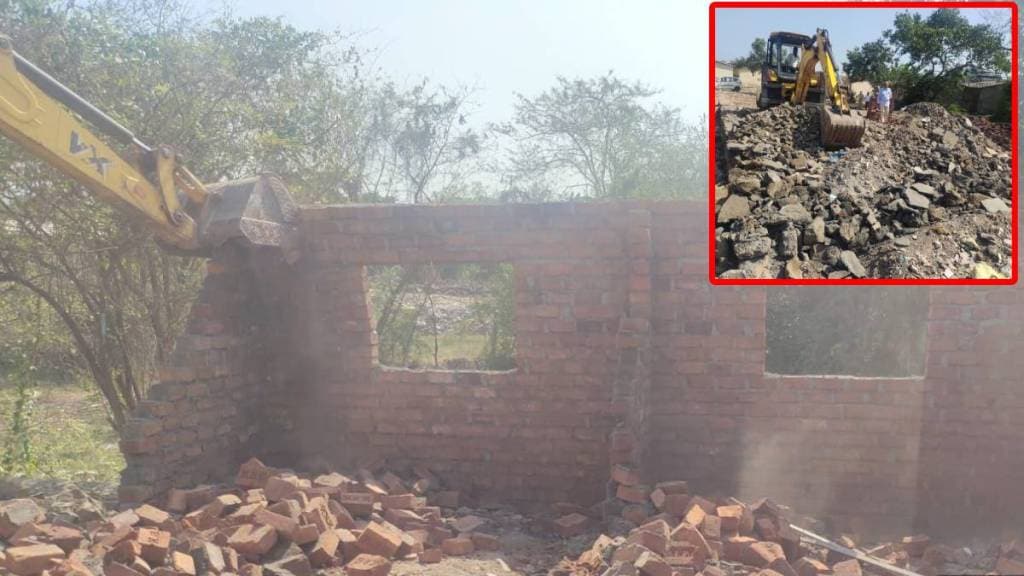 Action against illegal constructions Devichapada