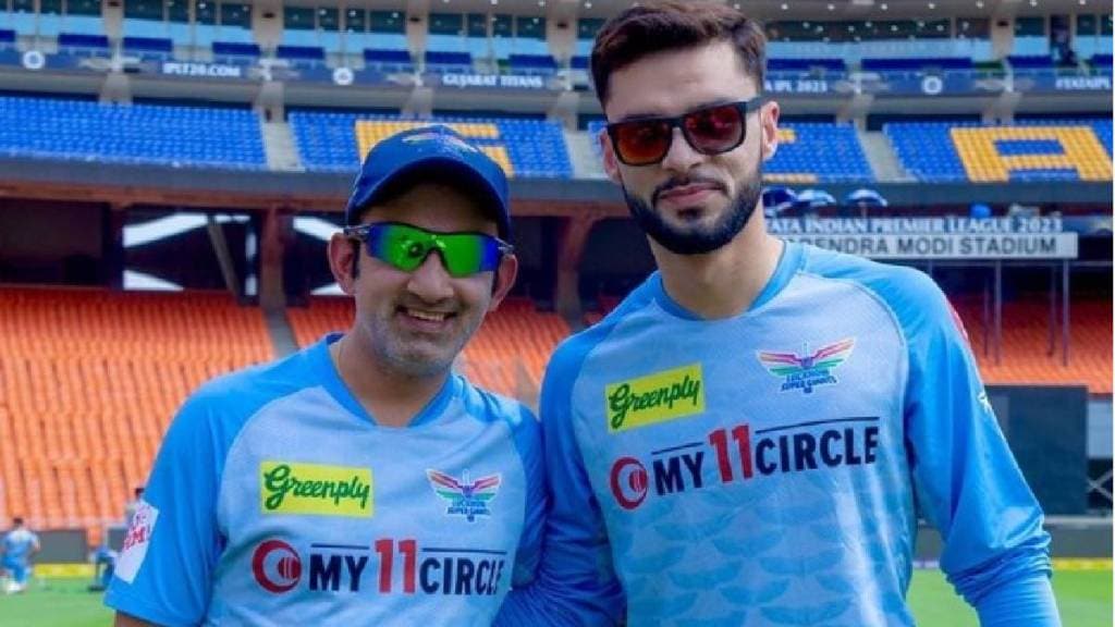 Gautam's Comment on Naveen Ul Haq's Insta Post