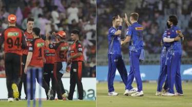  Mumbai Indians vs Sunrisers Hyderabad Live Match Score in Marathi