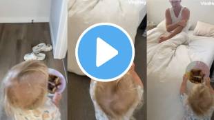 toddler failed to give breakfast to father