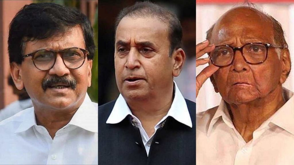 Sanjay Raut Anil Deshmukh Sharad Pawar