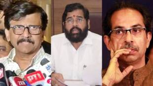Sanjay Raut Eknath Shinde Uddhav Thackeray