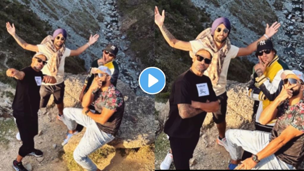 Shikhar Dhawan And Punjab Kings Players At Dharamshala Shikhar Dhawan And Punjab Kings Players At Dharamshala