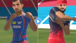 Virat Kohli And Gautam Gambhir Video Game
