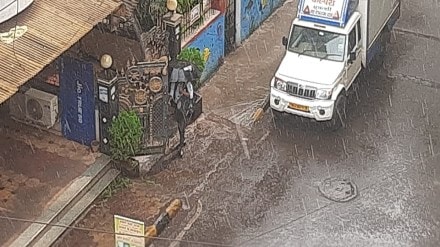Rainfall in Navi Mumbai