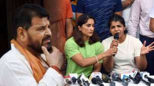 Wrestlers Protest against Brij Bhushan Singh