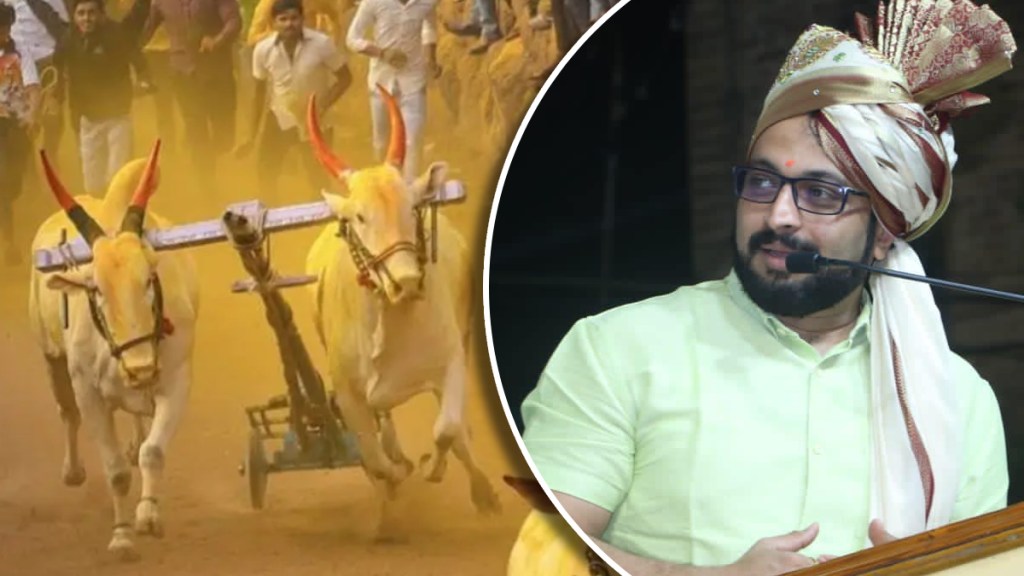 amol-kolhe-on-bullock-cart-race