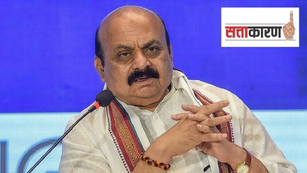 भाजपाच्या पराभवामुळे आता बसवराज बोम्मई यांच्या नेतृत्वावरही प्रश्नचिन्ह निर्माण झाले आहे. (Photo - PTI)