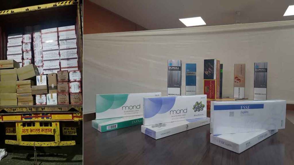 foreign cigarettes worth 24 crore seized at mumbai