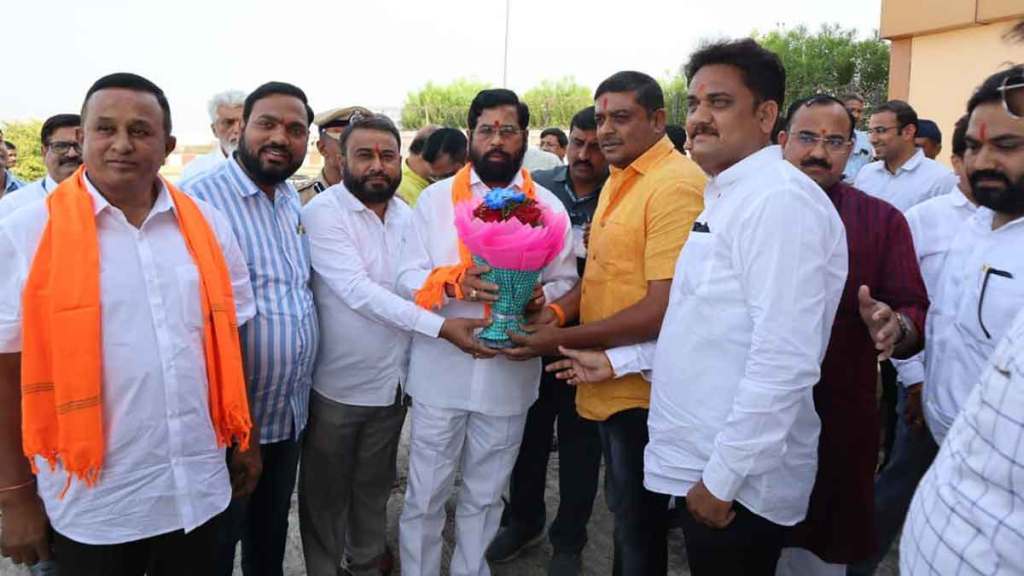 cm eknath shinde say good luck to all