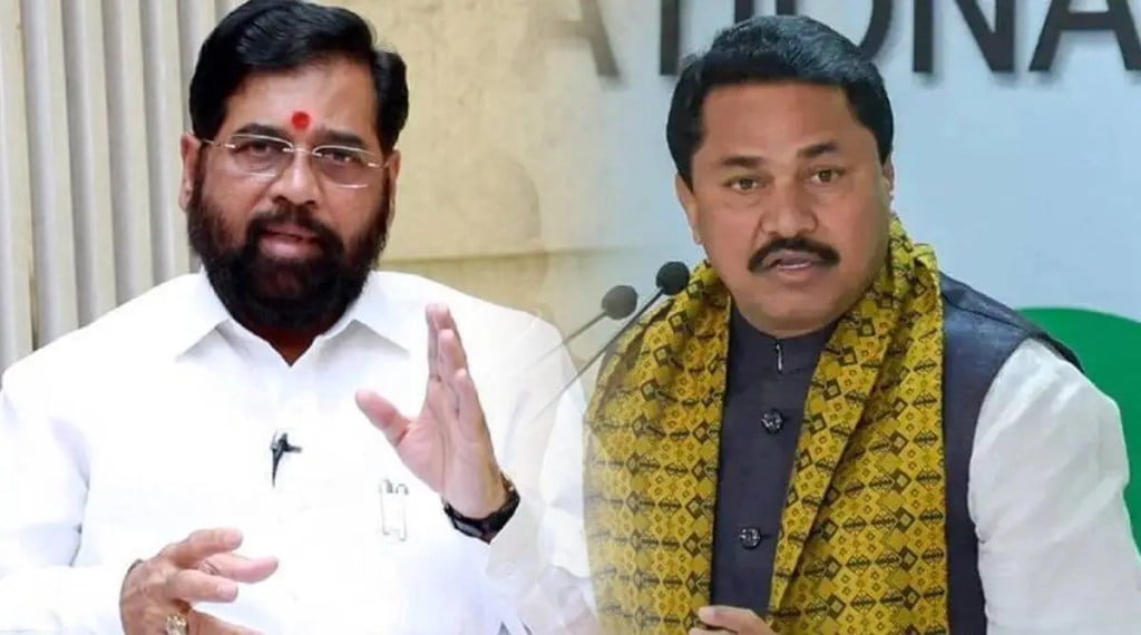 congress leader nana patole criticized cm eknath shinde over pothole and garbage in dombivli