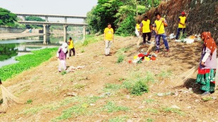 400 kg garbage collected near godavari shore nashik