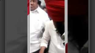 An activists request to sit down Ajit Pawar got angry again