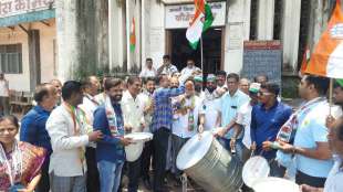 congress celebration in sangli