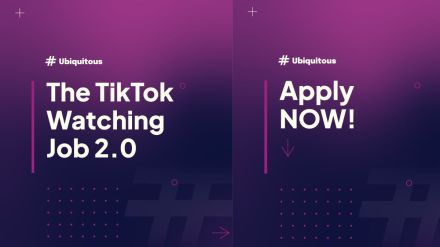 Dream Job This company will pay you $100 per hour for a 10-hour session to watch TikTok videos