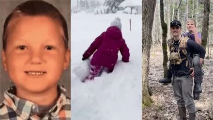 Missing 8-year-old survived two days in 20 degree temperature by eating snow