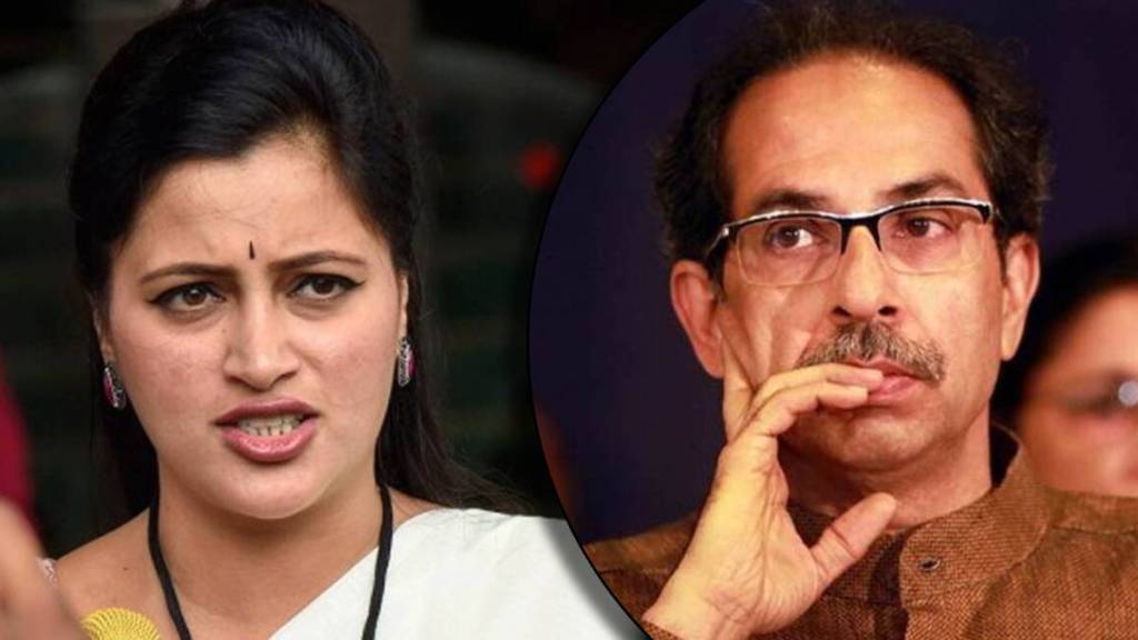 navneet rana and uddhav thackeray navneet rana and uddhav thackeray