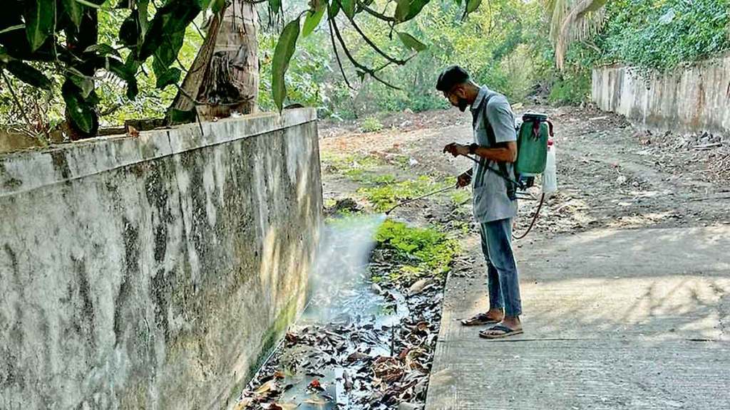 purchase of pesticides in palghar municipal council