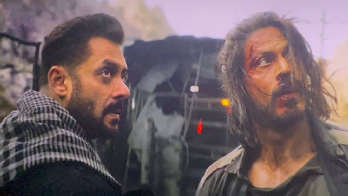'पठाण'मधील शाहरुख-सलमानच्या ट्रेन सीनची पोलखोल; जॅकी चॅनच्या शोमधून सीन ...