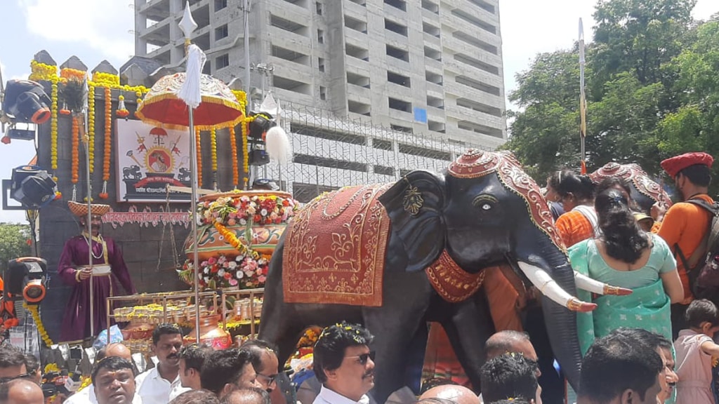 grand welcome sahastra jalkalshabhishek rath yatra navi mumbai