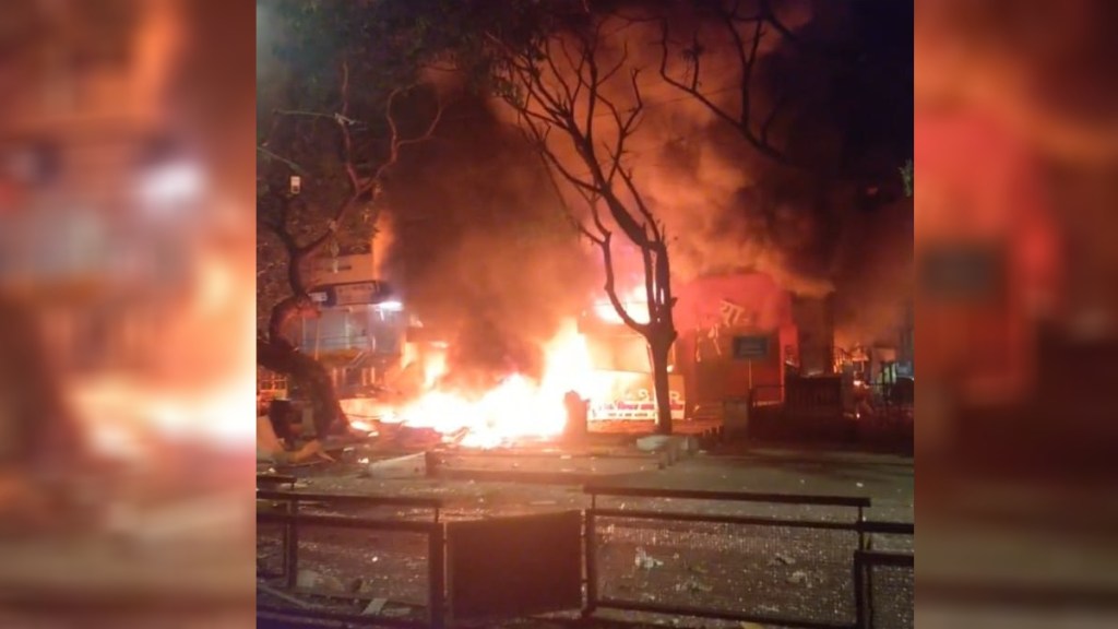 fire on stara road