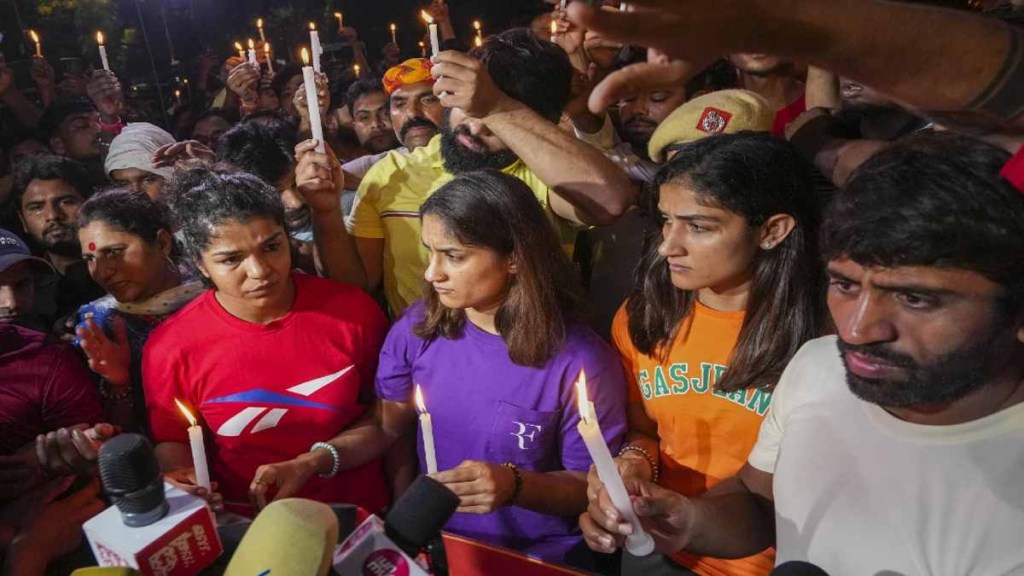 Wrestlers Protest: Get narco test done and prove your innocence Sakshi Malik challenges Brij Bhushan Sharan Singh