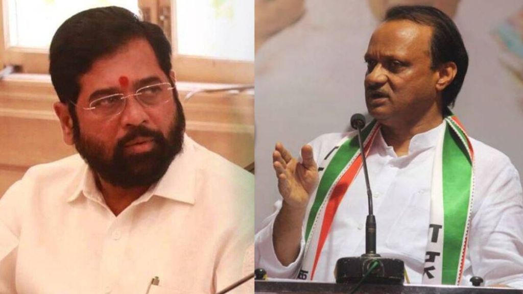 Ajit pawar on eknath shinde (1)