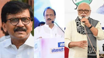 Chhagan Bhujbal ajit pawar sanjay raut