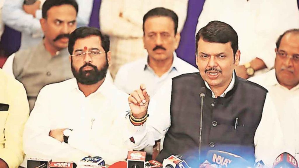 Devendra fadnavis on eknath shinde Devendra fadnavis on eknath shinde