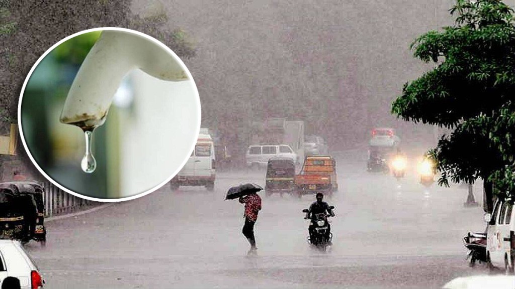 Even in heavy rains, water cut