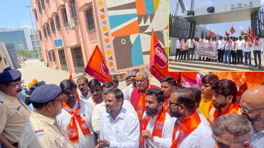 protest of MNS in navi mumbai protest of MNS in navi mumbai