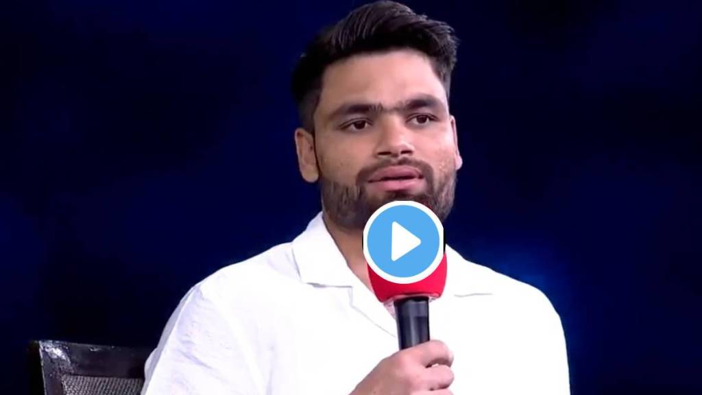 Rinku singh's reaction to girlfriend Rinku singh's reaction to girlfriend
