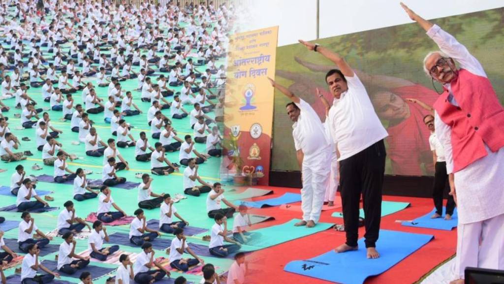 Yoga day Yashwant Stadium nagpur