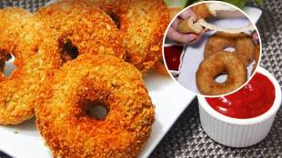 chicken donuts recipe in marathi