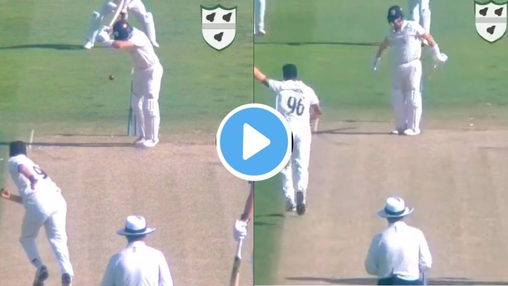 Saini takes first ball wicket in county