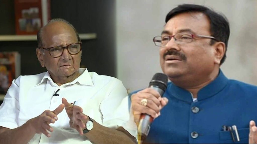 SHarad Pawar - Sudhir Mungantiwar SHarad Pawar - Sudhir Mungantiwar