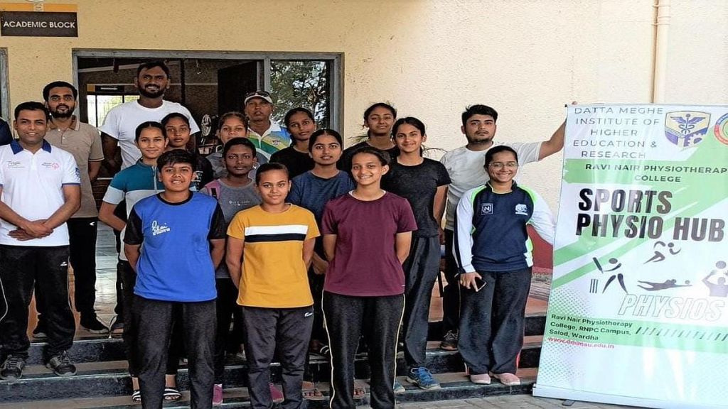 The first sports physiotherapy center in Vidarbha The first sports physiotherapy center in Vidarbha