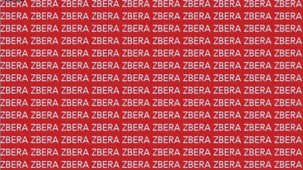 optical illusion find out zebra correct spelling puzzle photo optical illusion find out zebra correct spelling puzzle photo