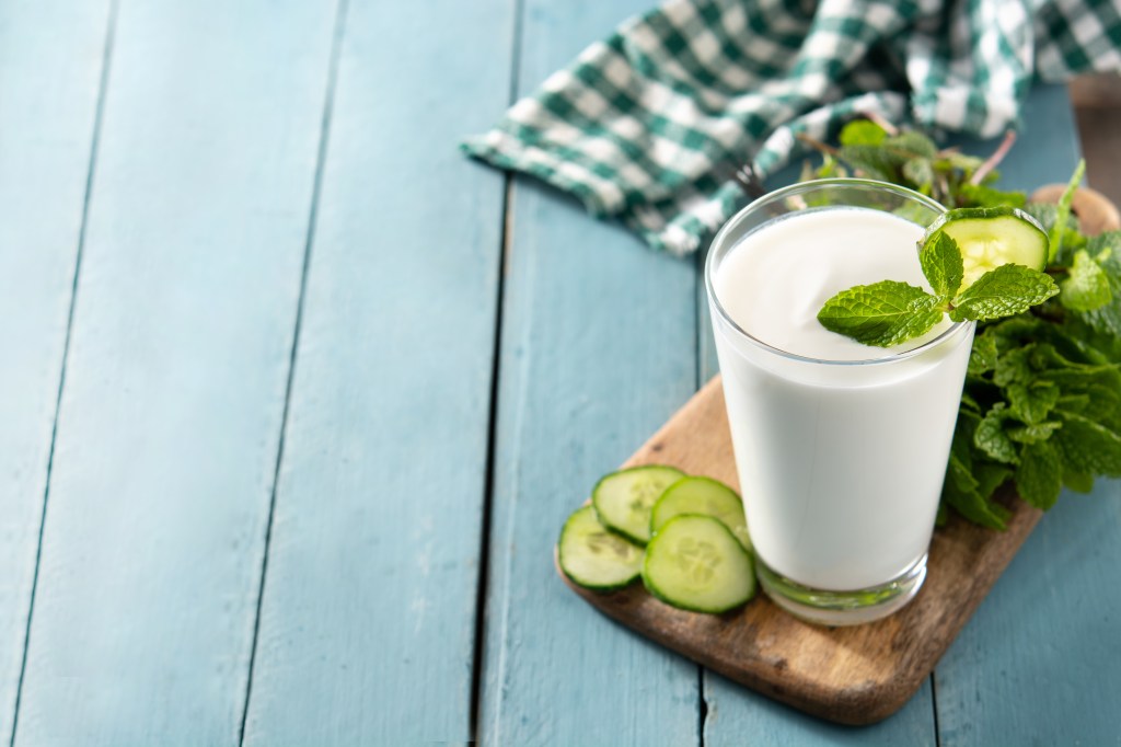 mint buttermilk
