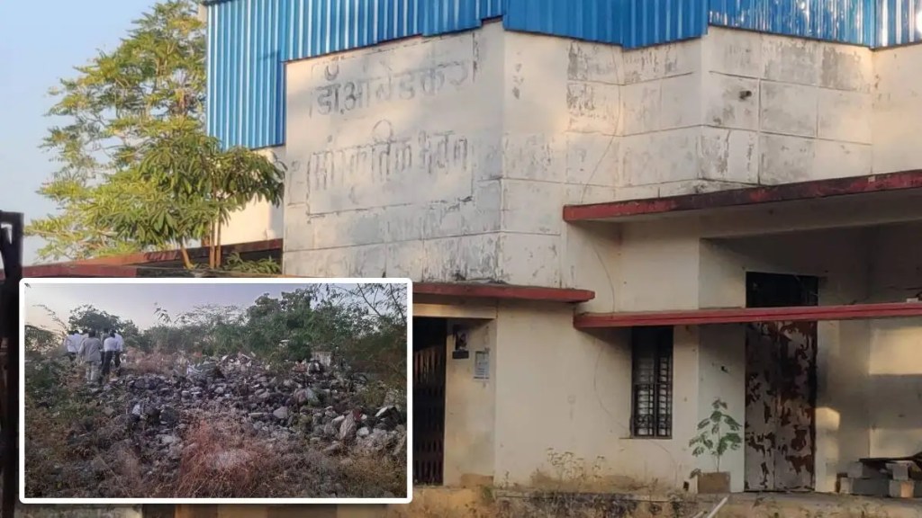Demolition dr Ambedkar Bhawan Nagpur