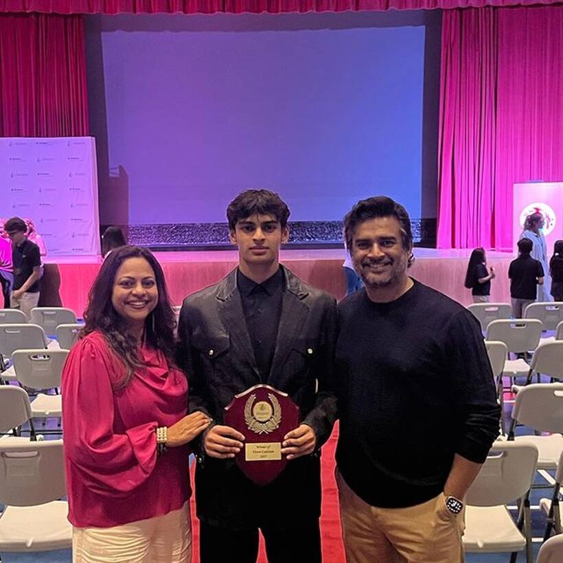Meet R Madhavan's swimmer son Vedaant