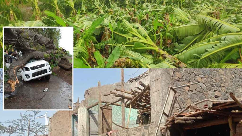 2 kiled in accidents due to storm in Nandurbar 2 kiled in accidents due to storm in Nandurbar