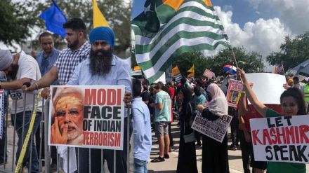 protest against pm narendra modi in america protest against pm narendra modi in america