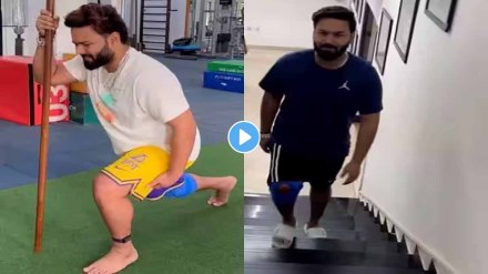 Good news for the Indian team before the ODI World Cup Rishabh Pant is recovering fast