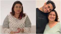 केसांना लाल रंगाचे हायलाईट अन्…; सुचित्रा बांदेकरांच्या नवीन लूकवर लेकाने दिलेली प्रतिक्रिया चर्चेत, म्हणाला…