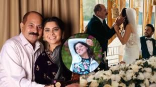 sonalee kulkarni with father