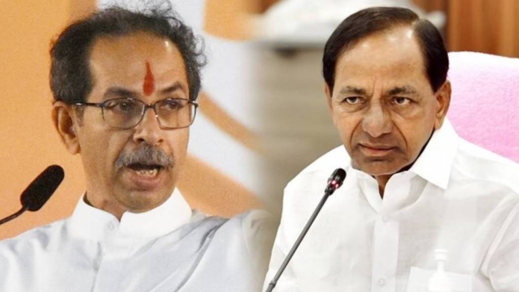 uddhav thackeray kcr