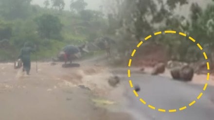 Heavy rain, Satara, Mahabaleshwar, Wai area, landslide, Ambenali Ghat
