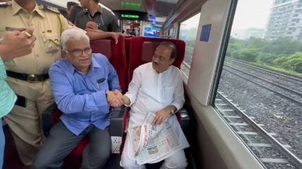 Ajit Pawar, mumbai, nashik, Vande Bharat express, passengers Ajit Pawar, mumbai, nashik, Vande Bharat express, passengers